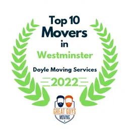 top 10 ranked movers in westminster 2022 doyle moving services image