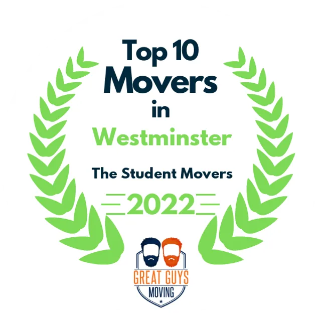 Top 10 Movers in Long Beach, CA 2022 award