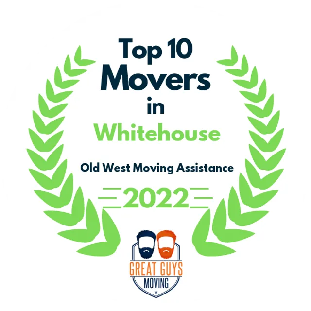 Top 10 Movers in Tyler, TX 2022 award