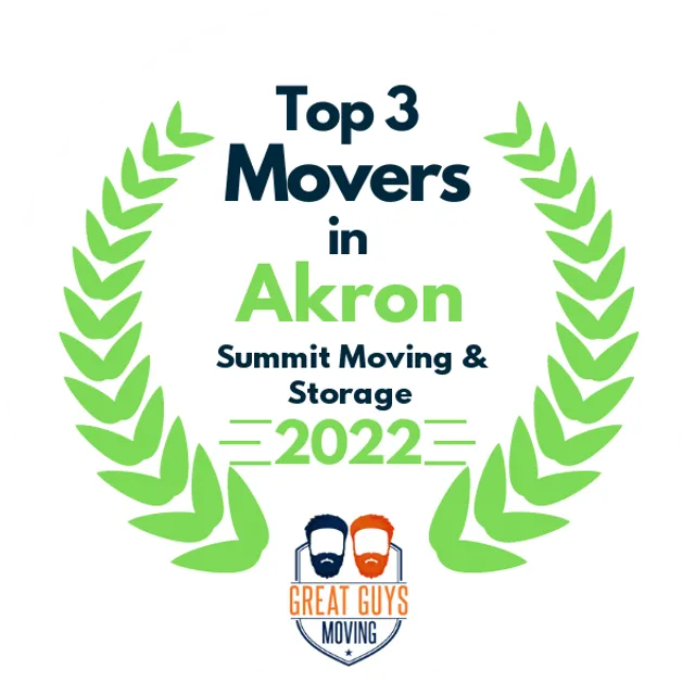 Top 3 Movers in Cleveland, OH 2022 award