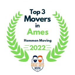 top 3 ranked movers in ames 2022 hemmen moving inc image