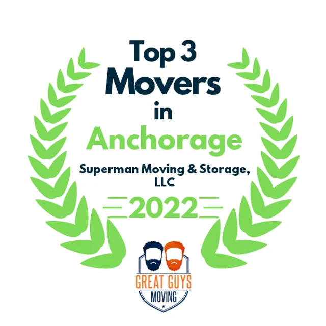 Top 3 Movers in Anchorage, AK 2022 award