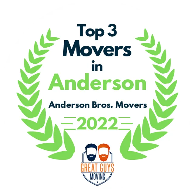 Top 3 Movers in Concord, CA 2022 award