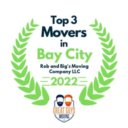 top 3 ranked movers in bay city 2022 rob and bigs moving company llc image