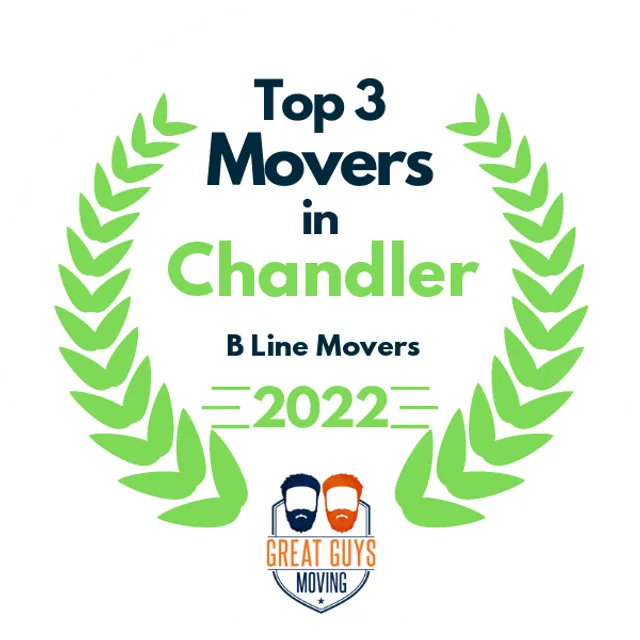 Top 3 Movers in Phoenix, AZ 2022 award