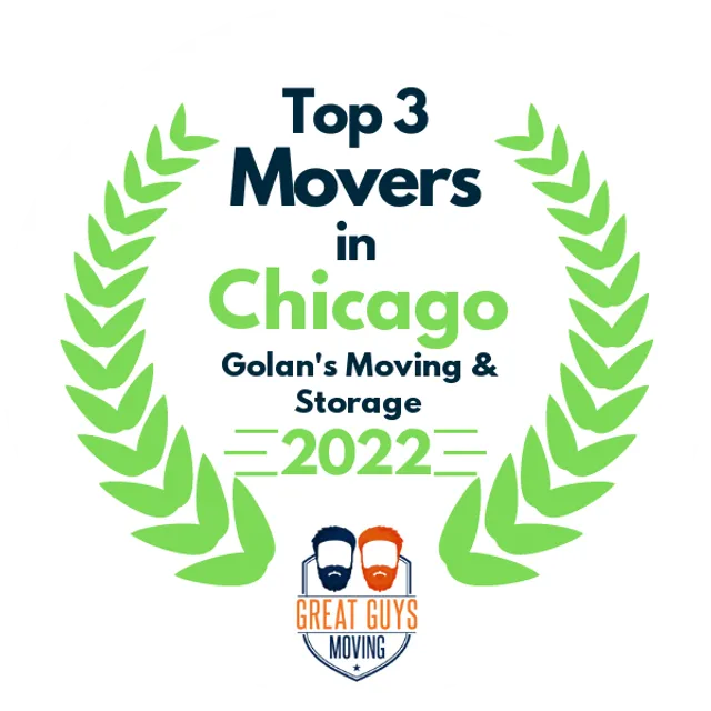 Top 3 Movers in Chicago, IL 2022 award