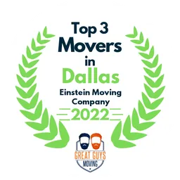 top 3 ranked movers in dallas 2022 einstein moving company image