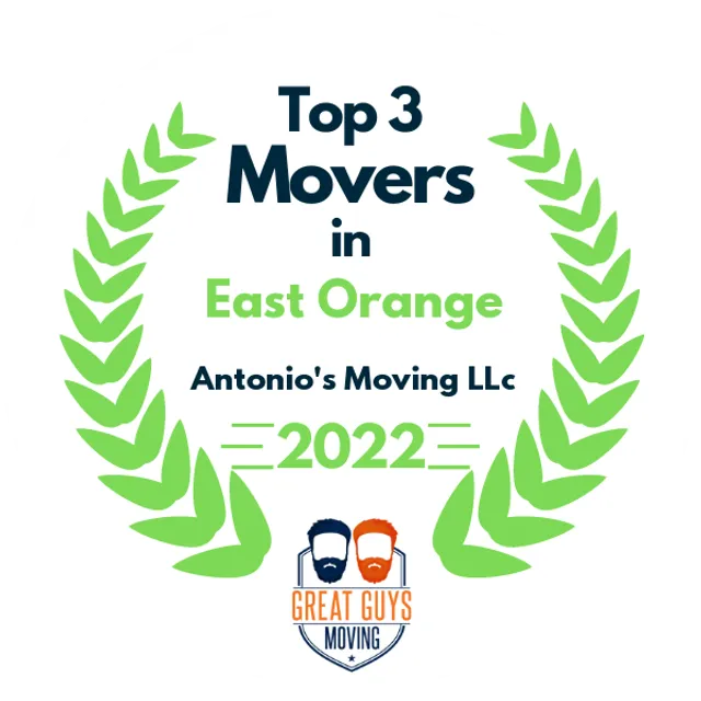 Top 3 Movers in Newark, NJ 2022 award