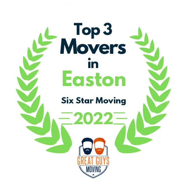 Top 3 Movers in Easton, MD 2022 award