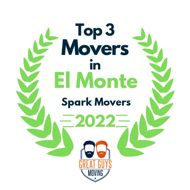 Top 3 Movers in Glendale, CA 2022 award