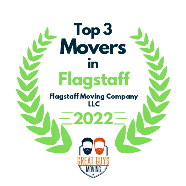 Top 3 Movers in Flagstaff, AZ 2022 award