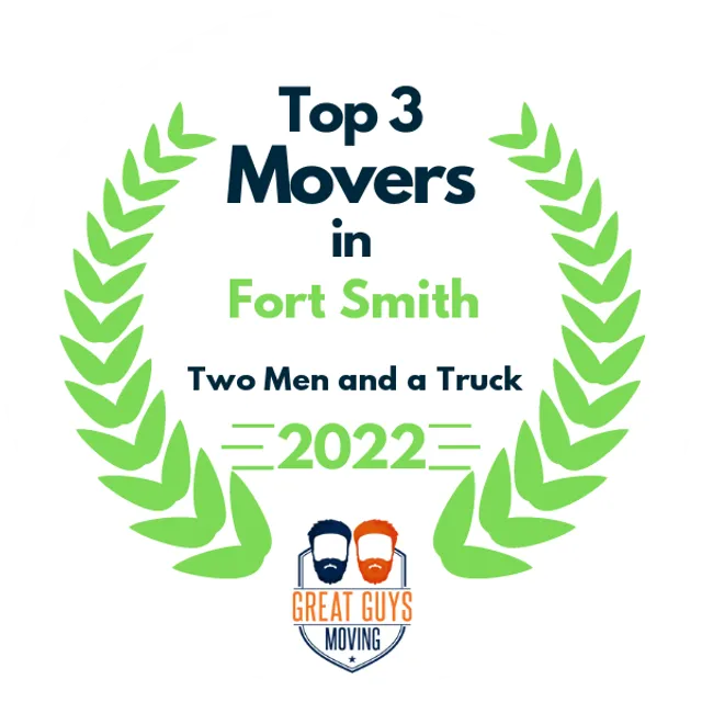 Top 3 Movers in Fort Smith, AR 2022 award