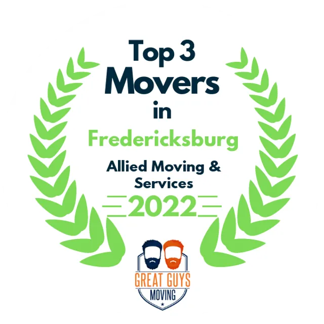 Top 3 Movers in Kyle, TX 2022 award