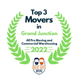 top 3 ranked movers in grand junction 2022 all pro moving and commercial warehousing image