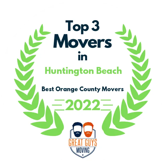 Top 3 Movers in Long Beach, CA 2022 award