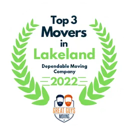 top 3 ranked movers in lakeland 2022 dependable moving company image