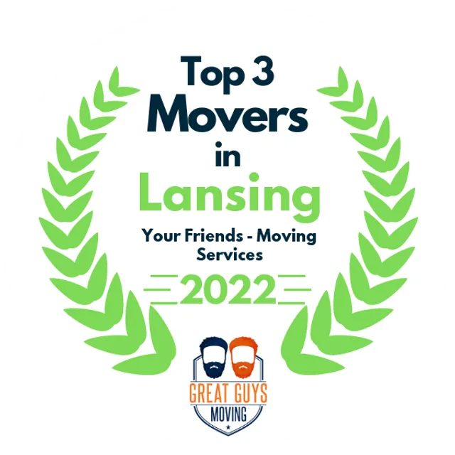 Top 3 Movers in Lansing, MI 2022 award