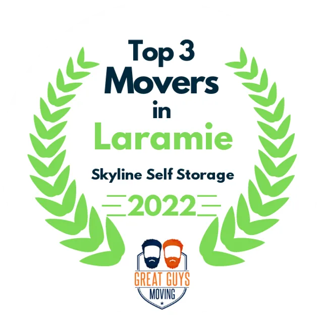 Top 3 Movers in Laramie, WY 2022 award