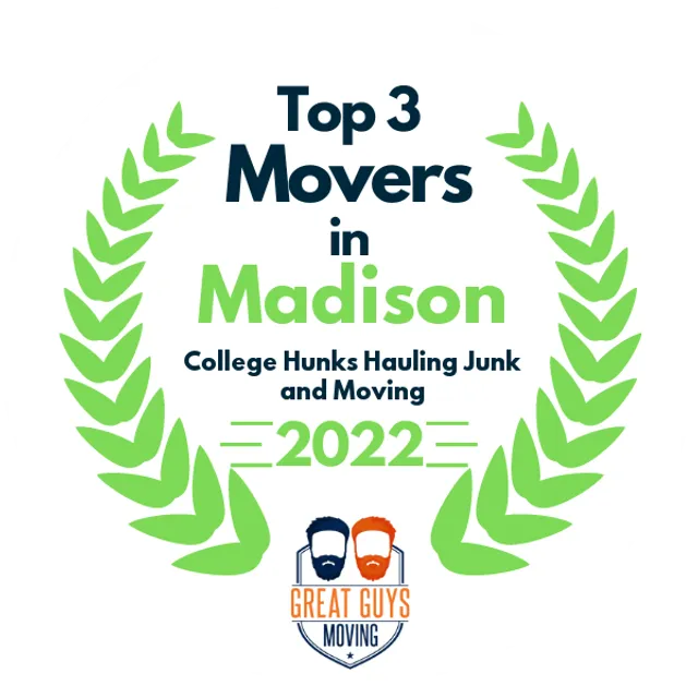 Top 3 Movers in Madison, WI 2022 award