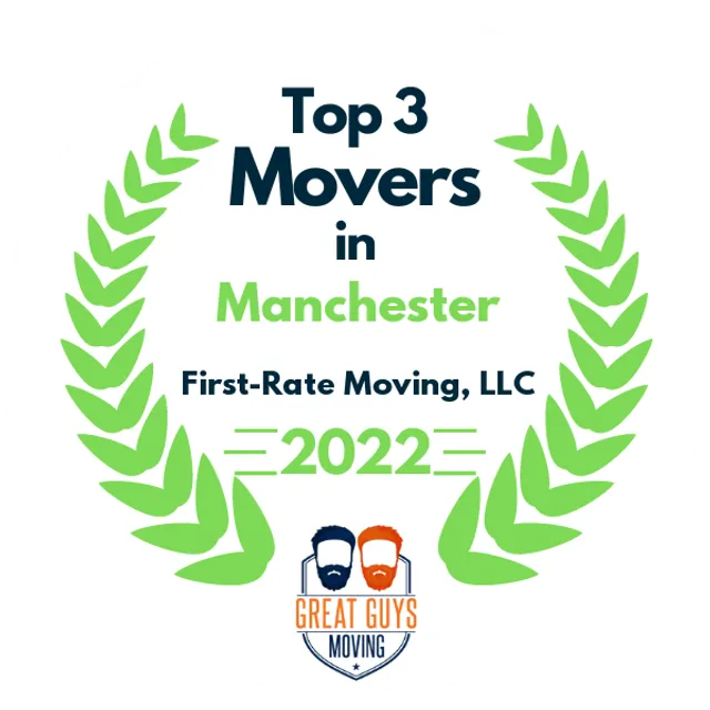 Top 3 Movers in Manchester, NH 2022 award