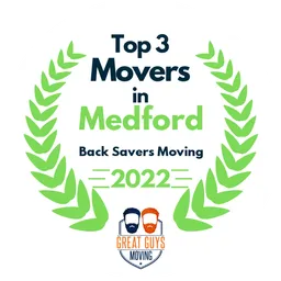 top 3 ranked movers in medford 2022 back savers moving image