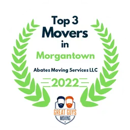 top 3 ranked movers in morgantown 2022 abates moving services llc image