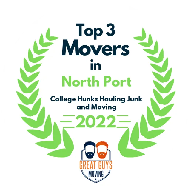 Top 3 Movers in North Port, FL 2022 award