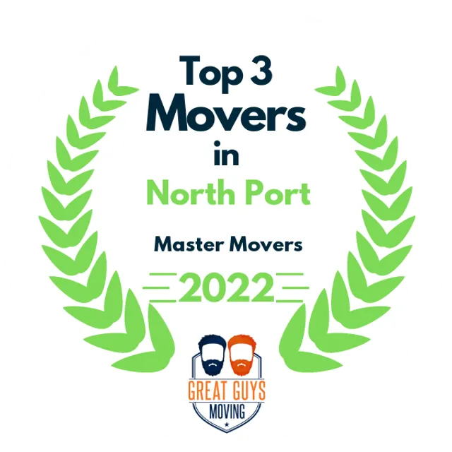 Top 3 Movers in North Port, FL 2022 award