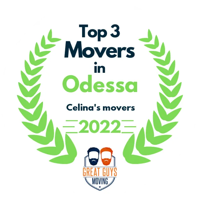 Top 3 Movers in Midland, TX 2022 award