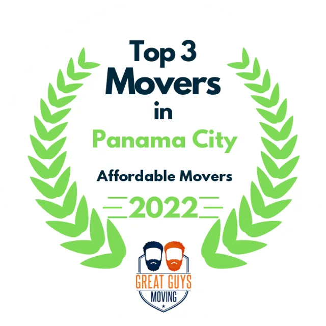 Top 3 Movers in Panama City, FL 2022 award