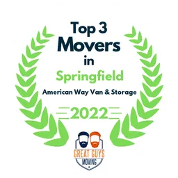 top 3 ranked movers in springfield 2022 american way van storage image