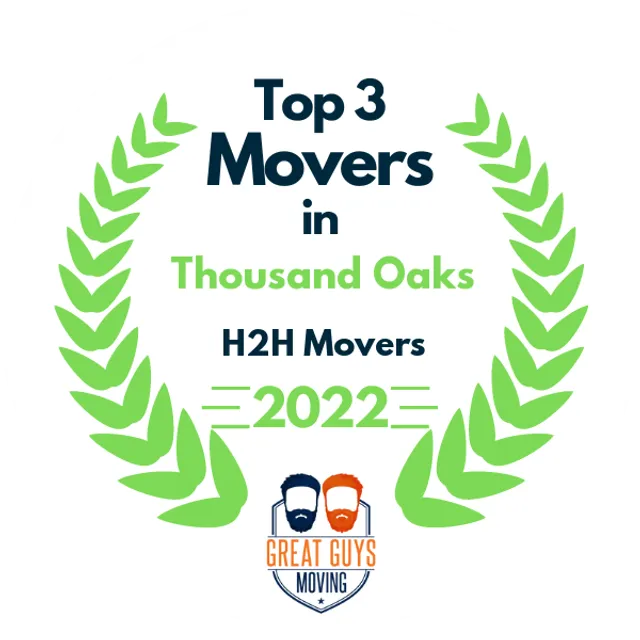 Top 3 Movers in Los Angeles, CA 2022 award