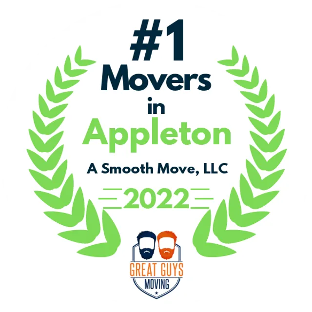 #1 Ranked Movers in Madison, WI 2022 award