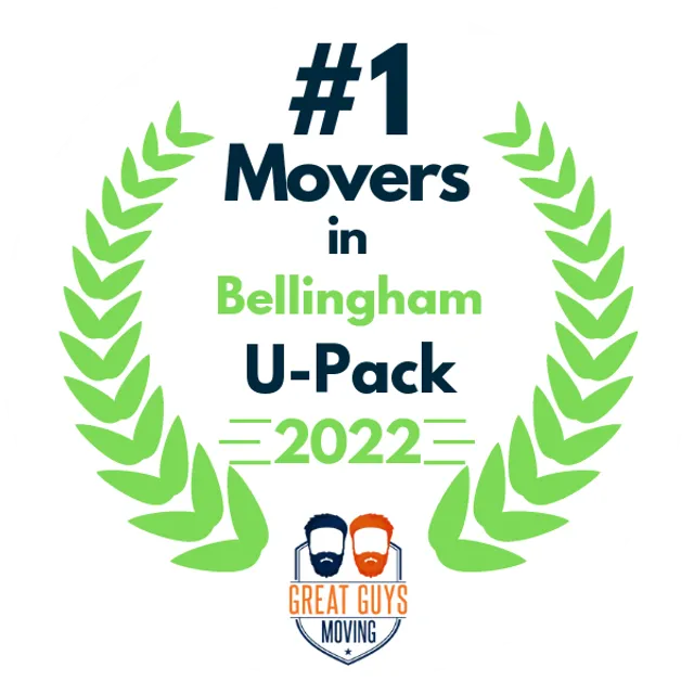 #1 Ranked Movers in Everett, WA 2022 award