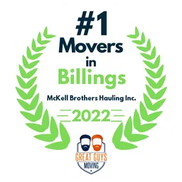 top ranked movers in billings 2022 mckell brothers hauling inc image