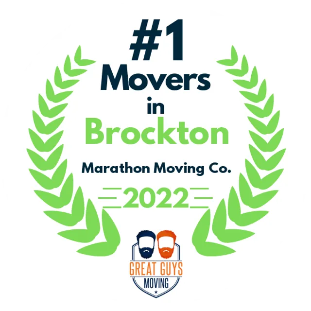 #1 Ranked Movers in Boston, MA 2022 award