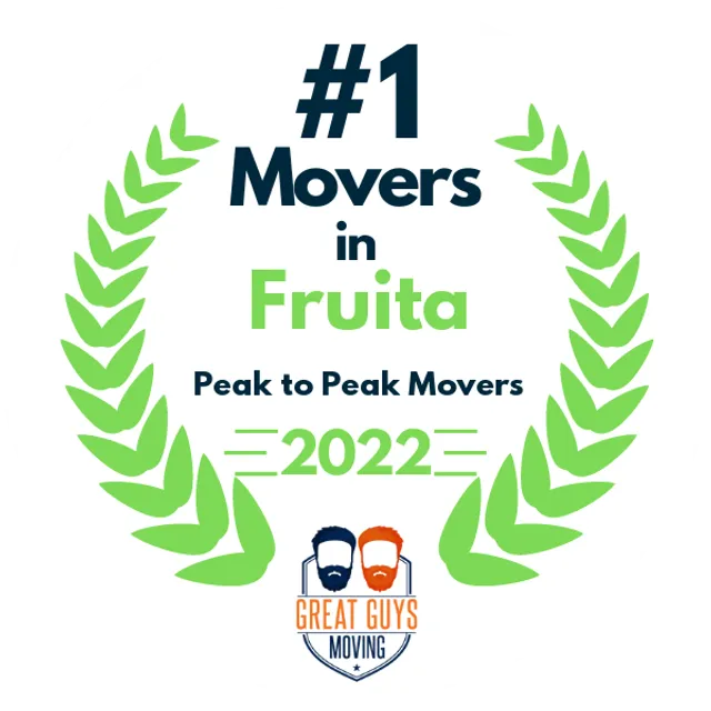 #1 Ranked Movers in Thornton, CO 2022 award