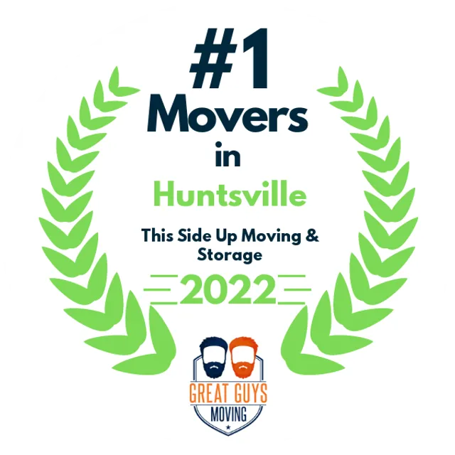 #1 Ranked Movers in Birmingham, AL 2022 award