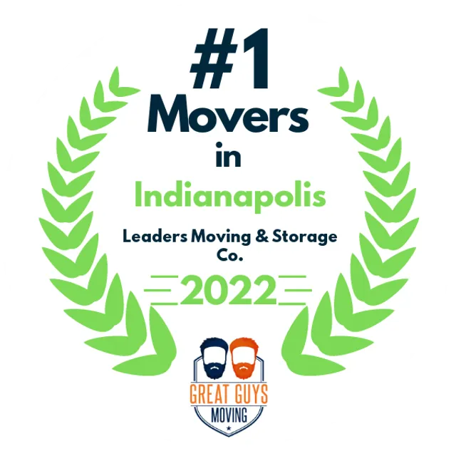 #1 Ranked Movers in Indianapolis, IN 2022 award