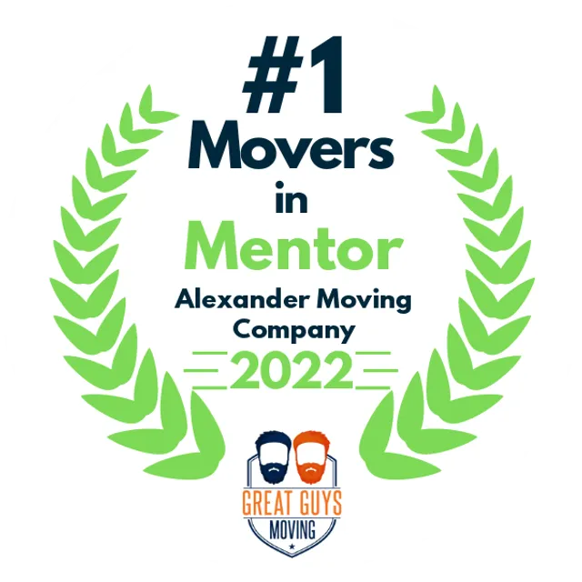 #1 Ranked Movers in Cleveland, OH 2022 award