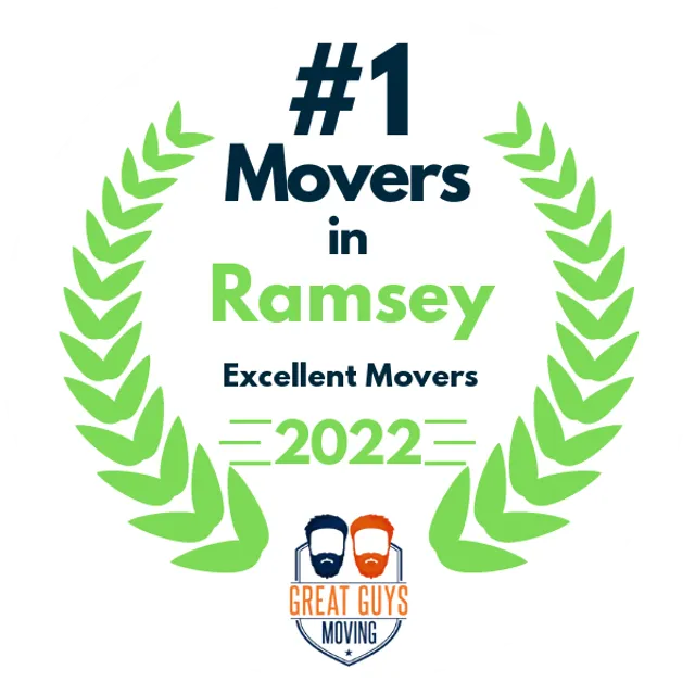 #1 Ranked Movers in New Rochelle, NY 2022 award