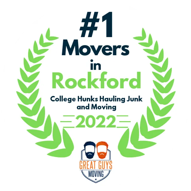 #1 Ranked Movers in Rockford, IL 2022 award