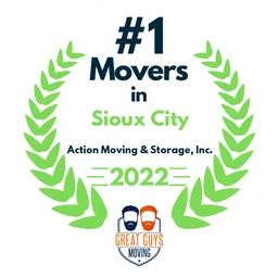 top ranked movers in sioux city 2022 action moving storage inc image