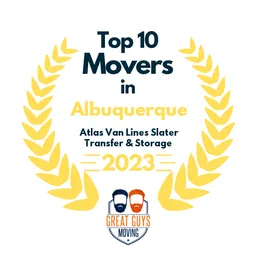 top 10 ranked movers in albuquerque 2023 atlas van lines slater transfer storage image