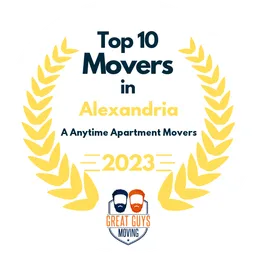 top 10 ranked movers in alexandria 2023 a anytime apartment movers image