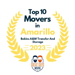 top 10 ranked movers in amarillo 2023 bekins a w transfer and storage image