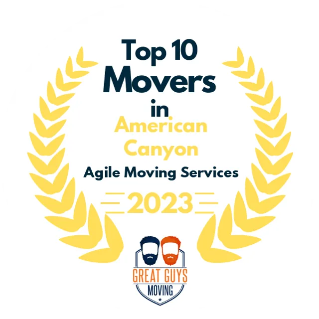 Top 10 Movers in San Jose, CA 2023 award