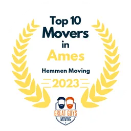 top 10 ranked movers in ames 2023 hemmen moving inc image