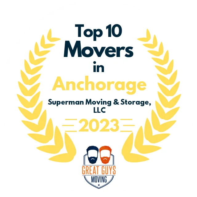 Top 10 Movers in Anchorage, AK 2023 award