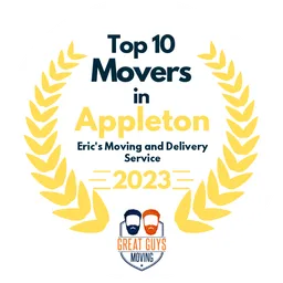 top 10 ranked movers in appleton 2023 erics moving and delivery service image